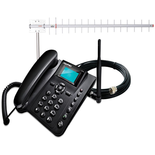 TELEFONE RURAL COM FIO  AQUARIO CA-40 3G