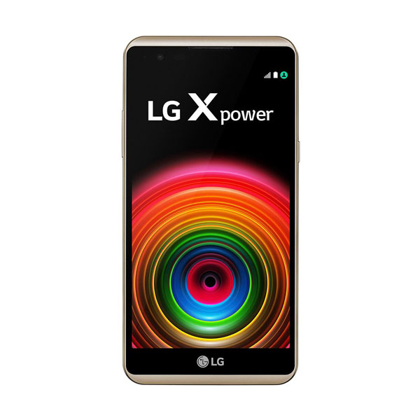 Smartphone LG X-Power Dourado