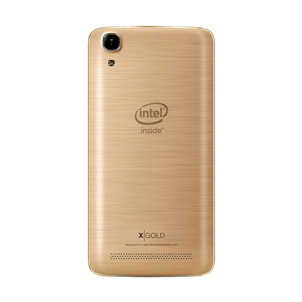 Smartphone Qbex X-Gold w509 Dourado
