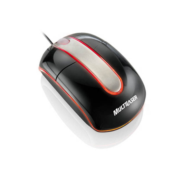 Mouse Multilaser Colors Steel MO132 